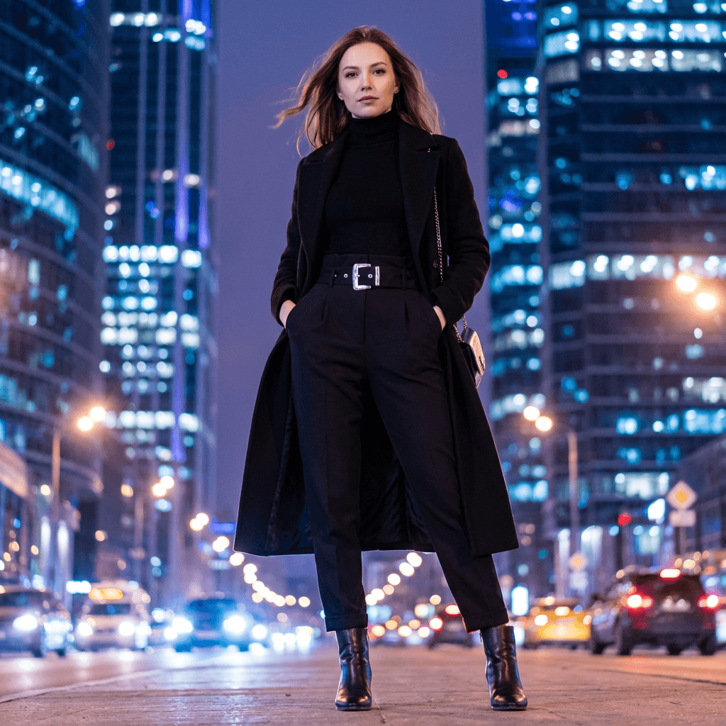 Уличная фотосессия нейросетью — уличный стиль: lifestyle ИИ-портрет по своему селфи (крупный план)