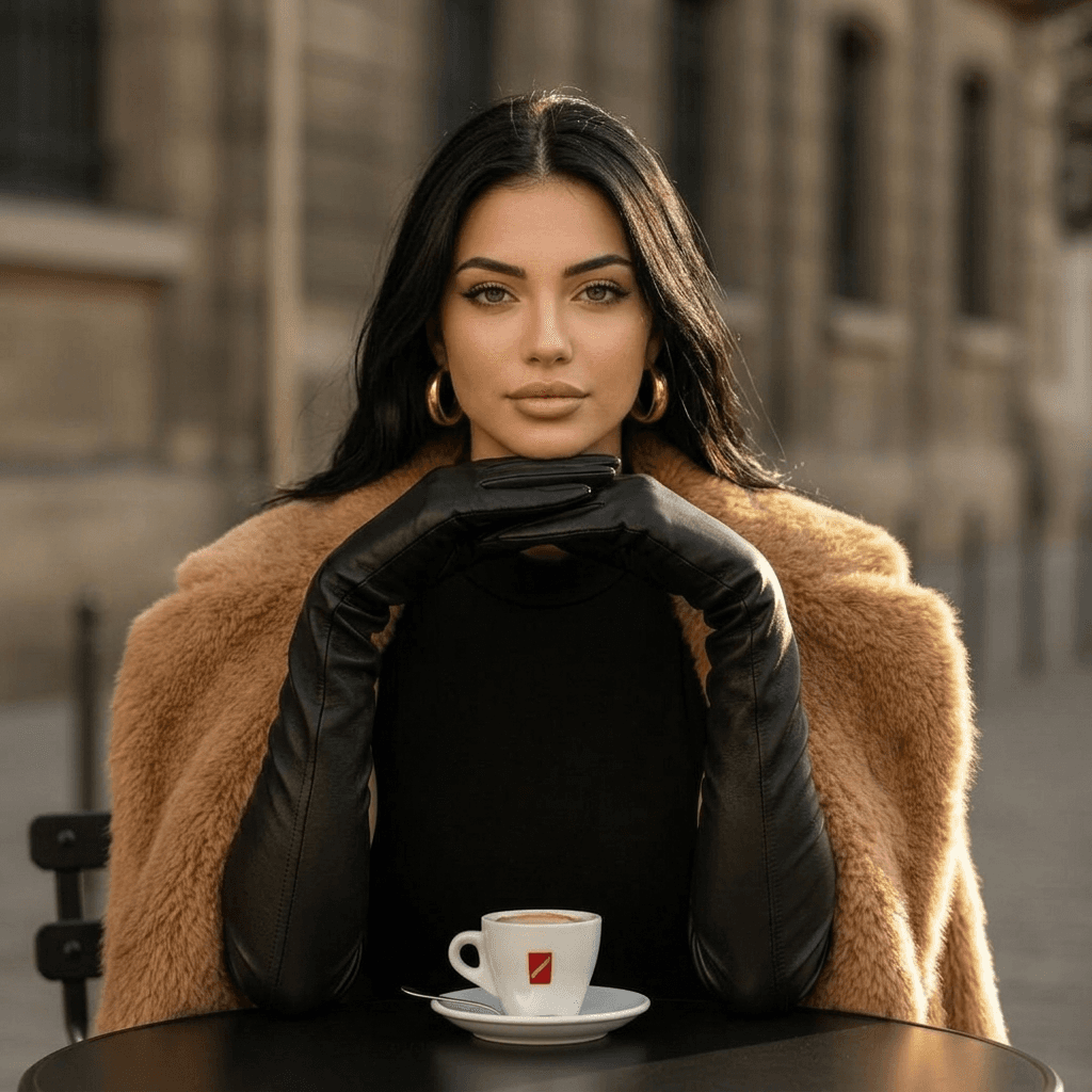 Уличная фотосессия нейросетью — уличный стиль: lifestyle ИИ-портрет по своему селфи (крупный план)
