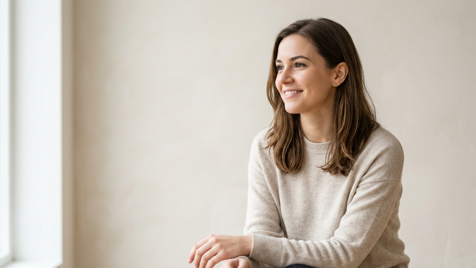 Пример casual-портрета по промпту для нейрофотосессии